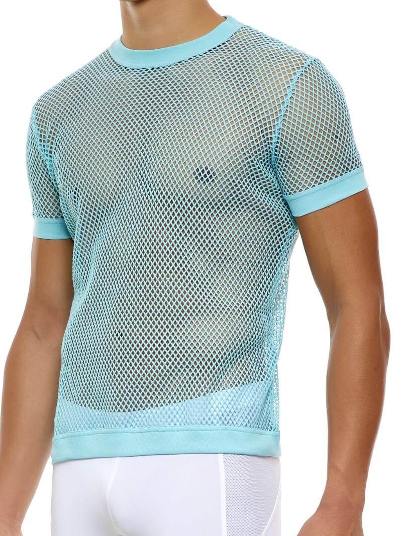 MODUS VIVENDI C-Through Fishnet T-Shirt - Image 2