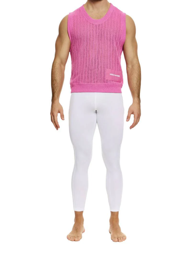MODUS VIVENDI Striped Crochet Tank Top - Image 5