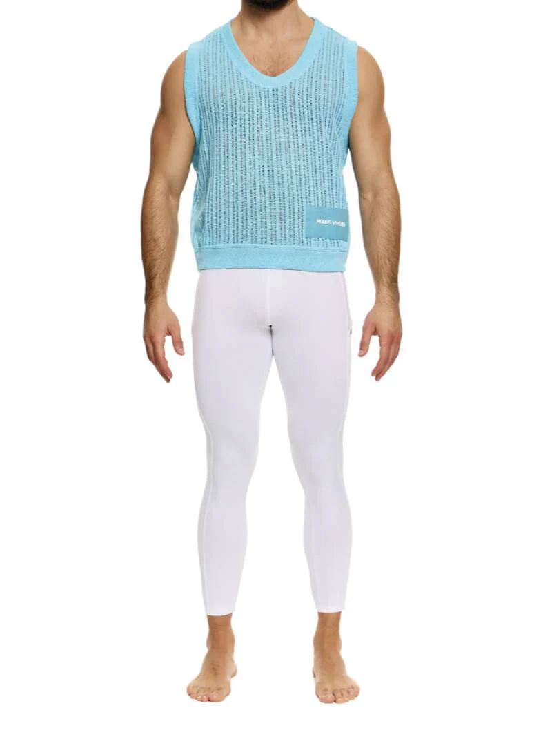 MODUS VIVENDI Striped Crochet Tank Top - Image 9