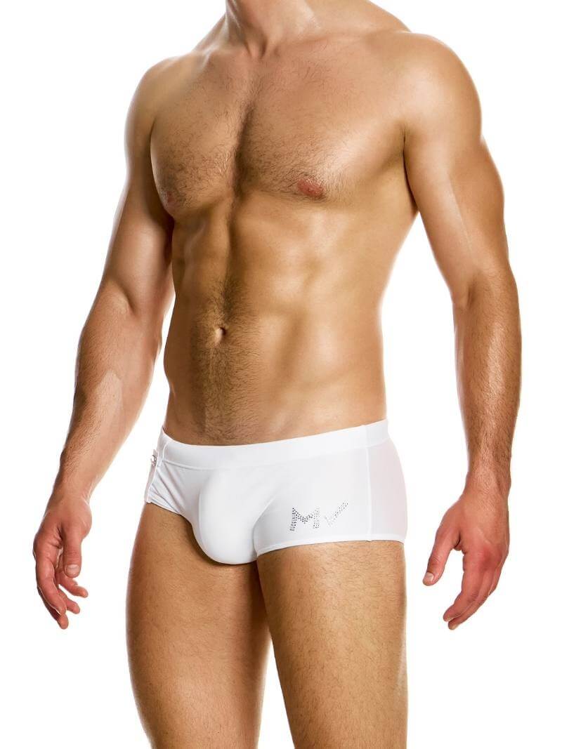 MODUS VIVENDI Diamonds Brazil Cut Swim Trunk - Image 3