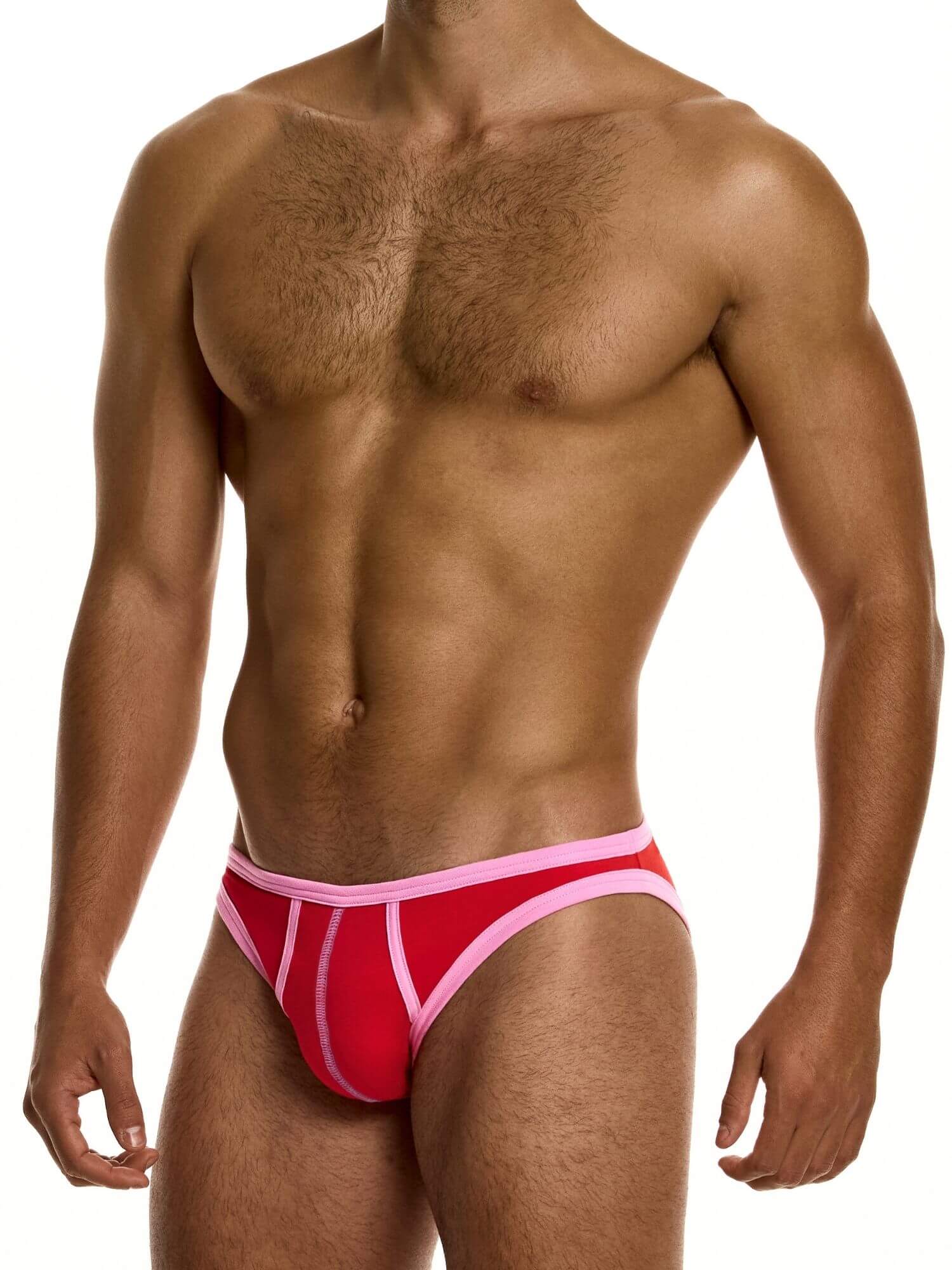 MODUS VIVENDI Dynamic Super-Low-Cut Brief – Retro Sport Low-Rise Cotton Stretch Bikini - Image 3