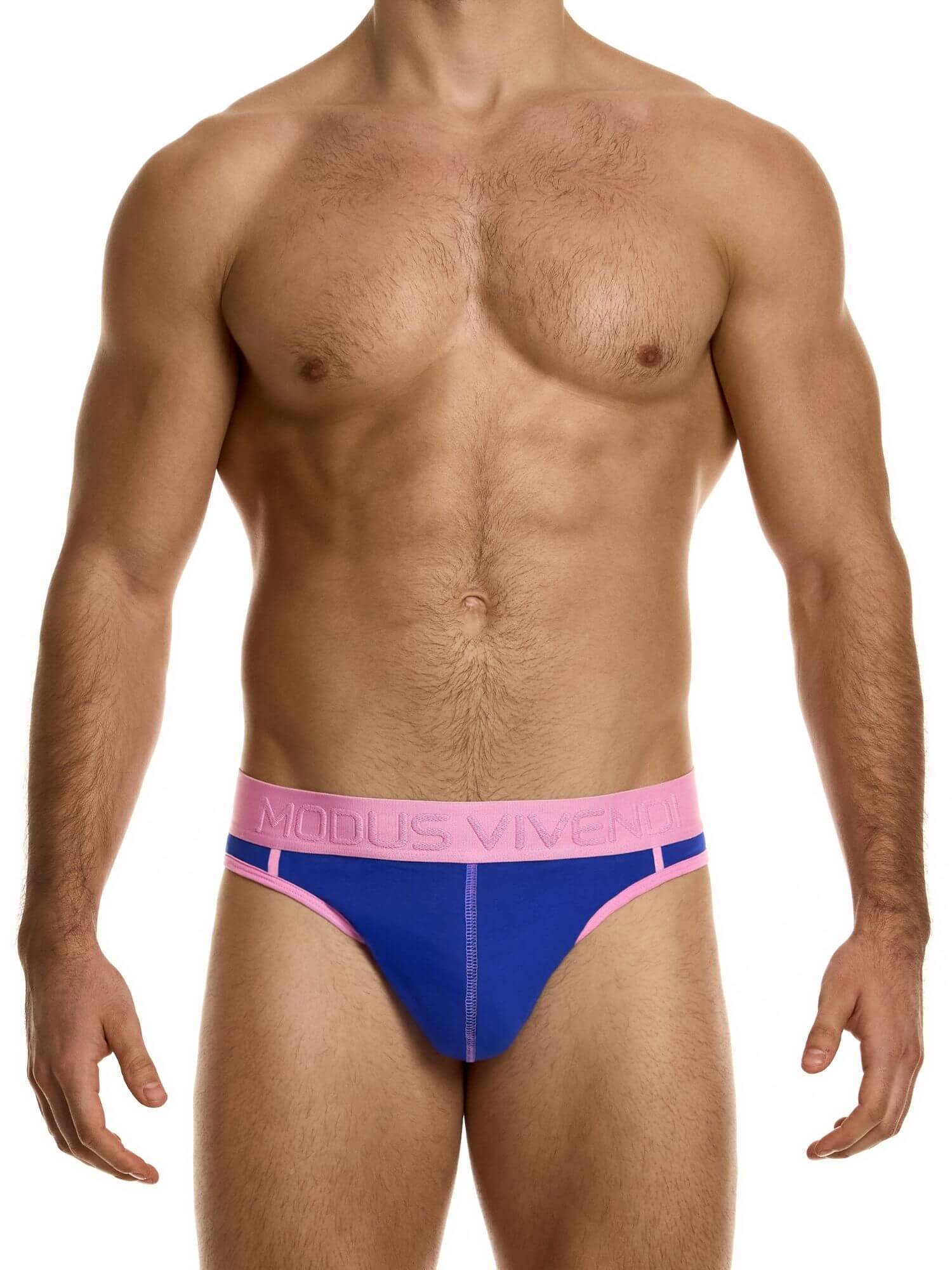 MODUS VIVENDI Dynamic Thong – Retro Sport Low-Rise Cotton Stretch Underwear - Image 2