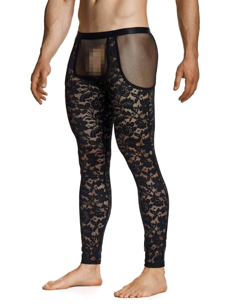 MODUS VIVENDI Floral Lace Leggings - Image 2