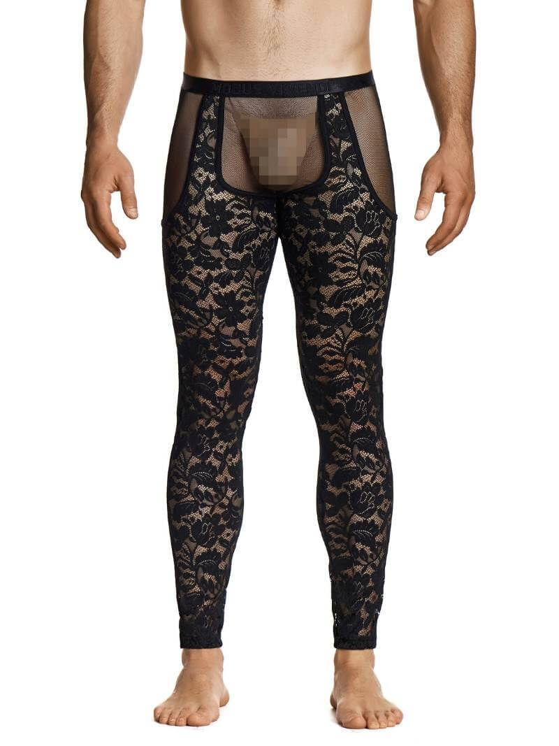 MODUS VIVENDI Floral Lace Leggings - Image 3