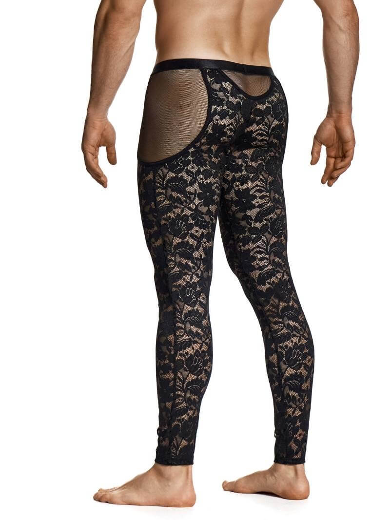 MODUS VIVENDI Floral Lace Leggings - Image 4