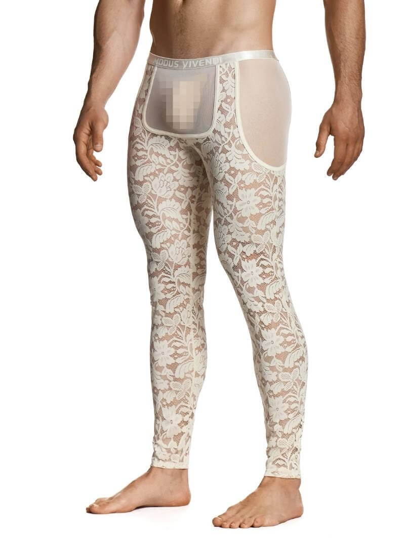 MODUS VIVENDI Floral Lace Leggings - Image 5