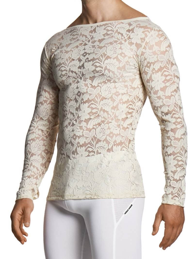 MODUS VIVENDI Floral Lace Long-Sleeved Sweatshirt - Image 4