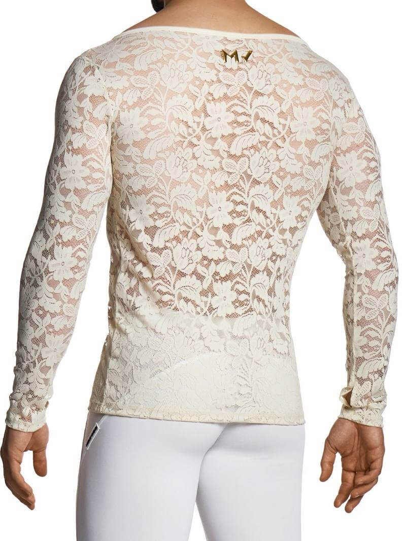MODUS VIVENDI Floral Lace Long-Sleeved Sweatshirt - Image 5