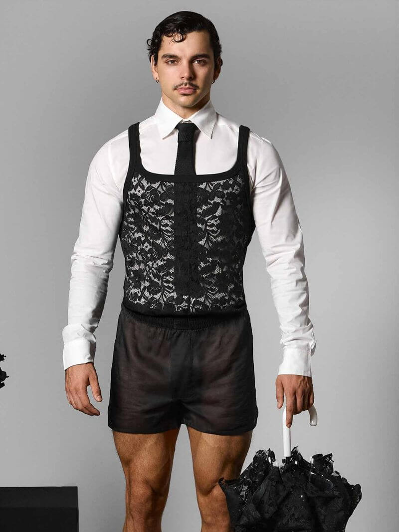 MODUS VIVENDI Floral Lace Tank Top - Image 2