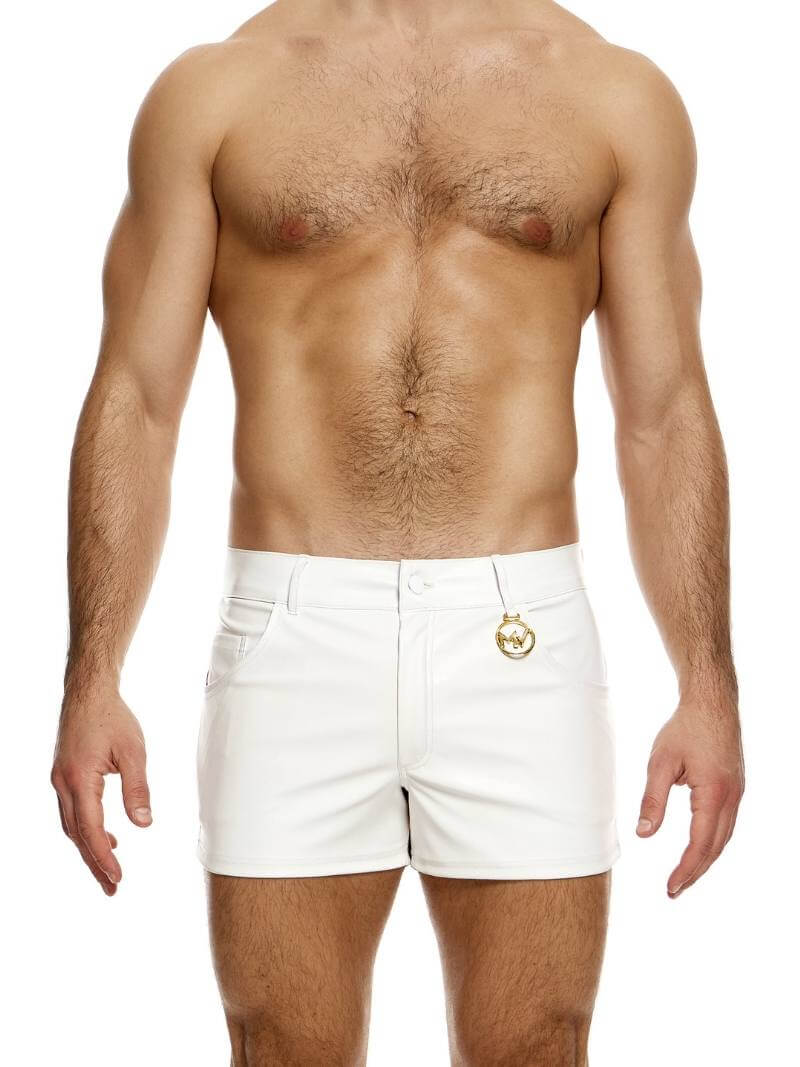 MODUS VIVENDI Leather 5 Pocket Short - Image 3