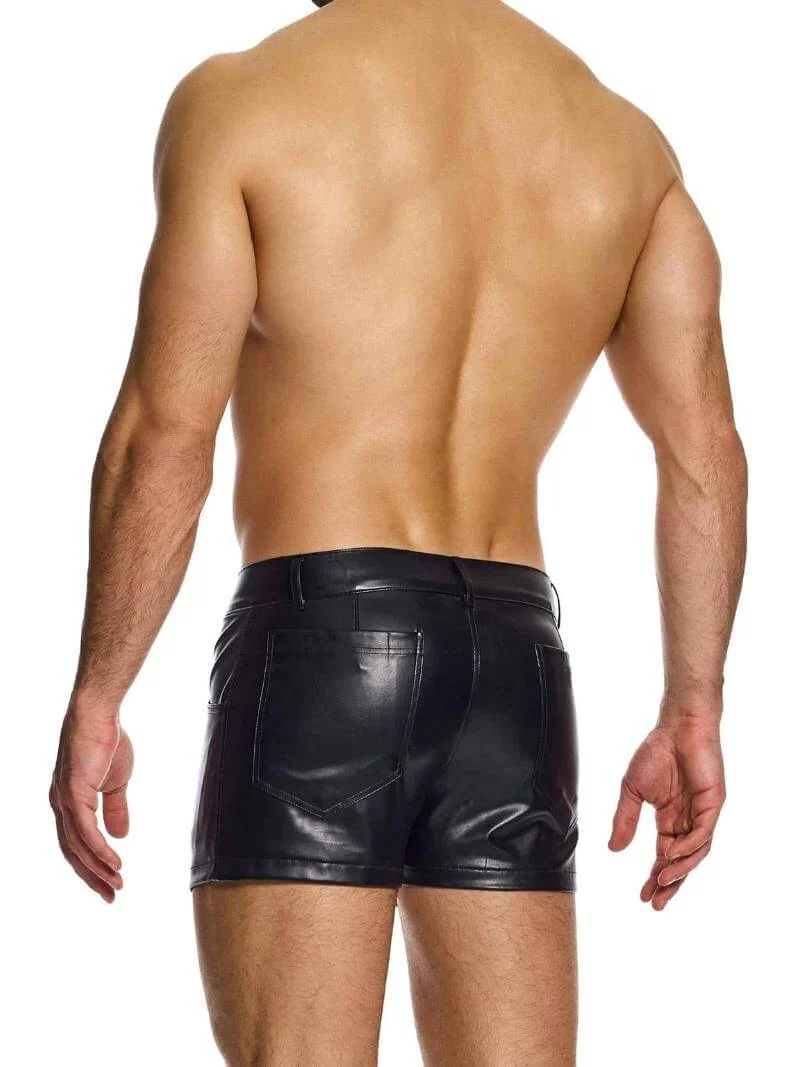 MODUS VIVENDI Leather 5 Pocket Short - Image 5