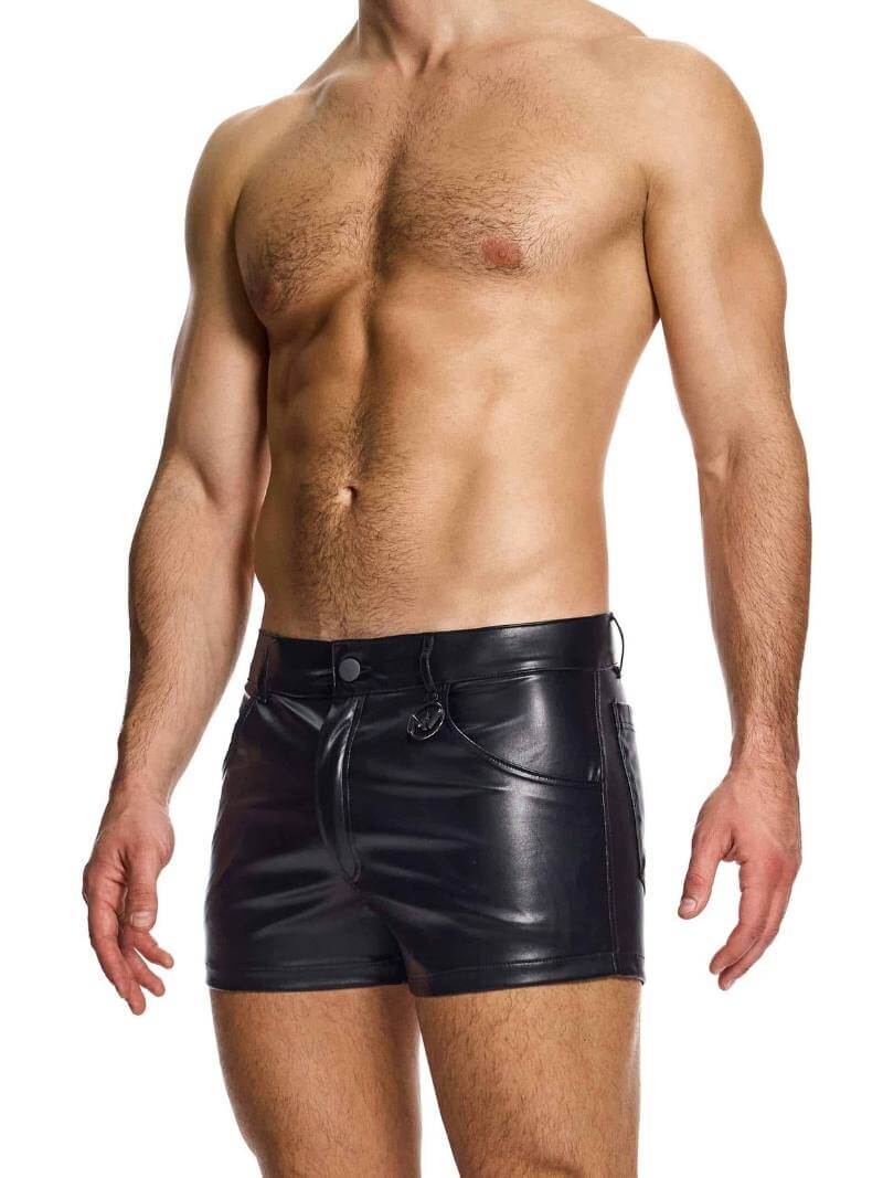 MODUS VIVENDI Leather 5 Pocket Short - Image 6