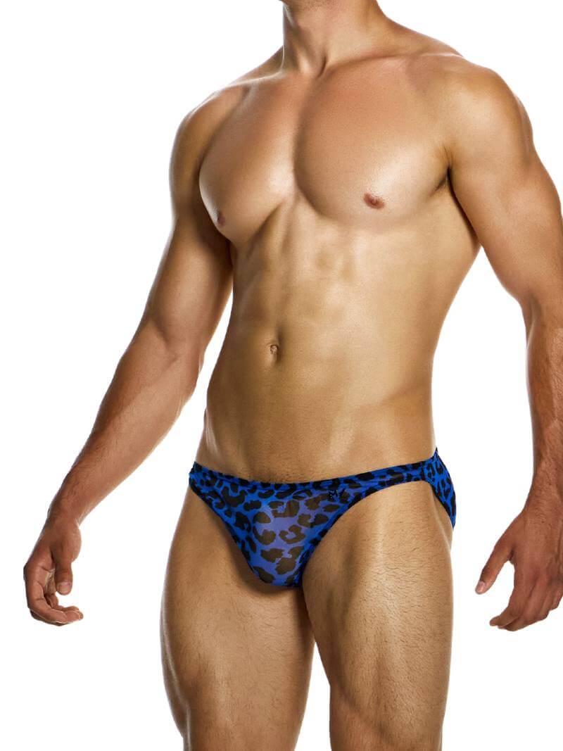 MODUS VIVENDI Leopard Low Cut Blue Brief - Image 2