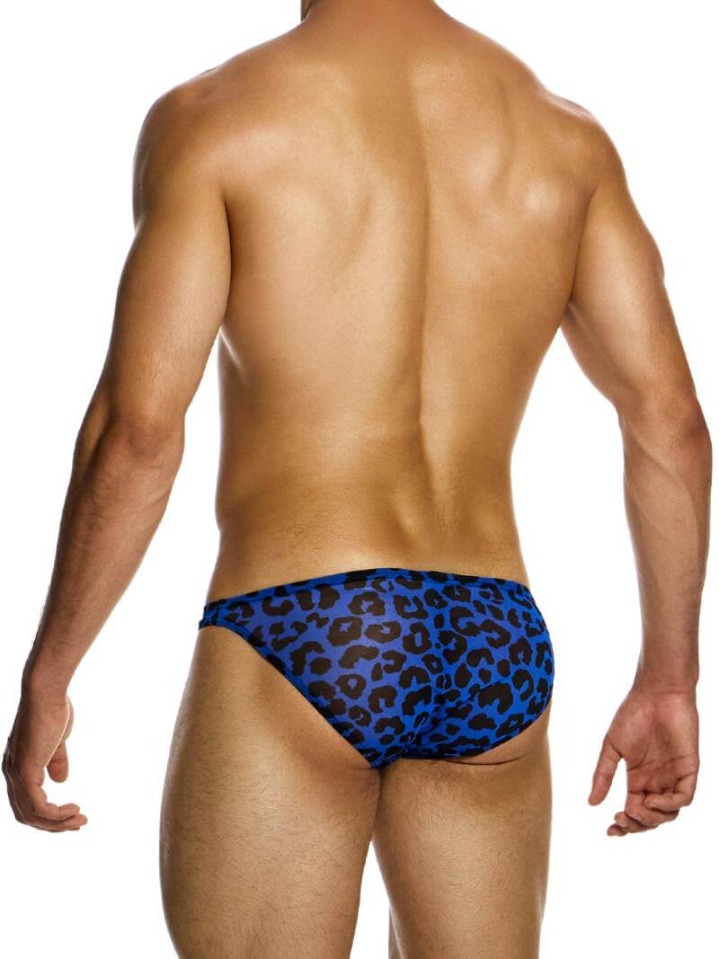 MODUS VIVENDI Leopard Low Cut Blue Brief - Image 3