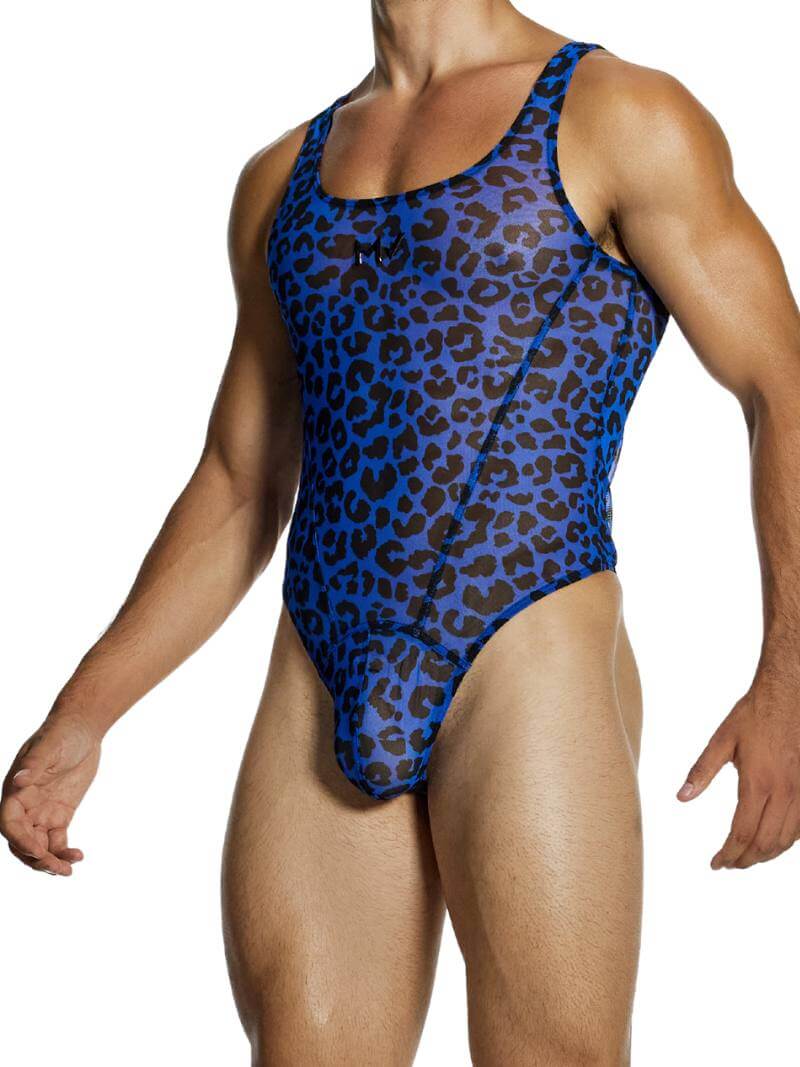 MODUS VIVENDI Leopard Bodysuit Leotard with Thong Rear - Image 6
