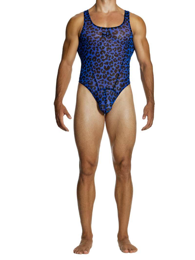 MODUS VIVENDI Leopard Bodysuit Leotard with Thong Rear - Image 8