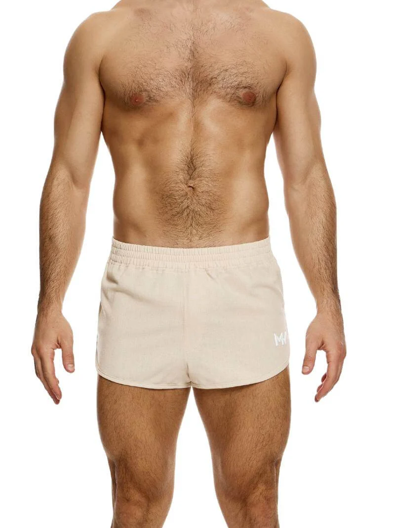 MODUS VIVENDI Lightweight Linen Beach Short - Image 7