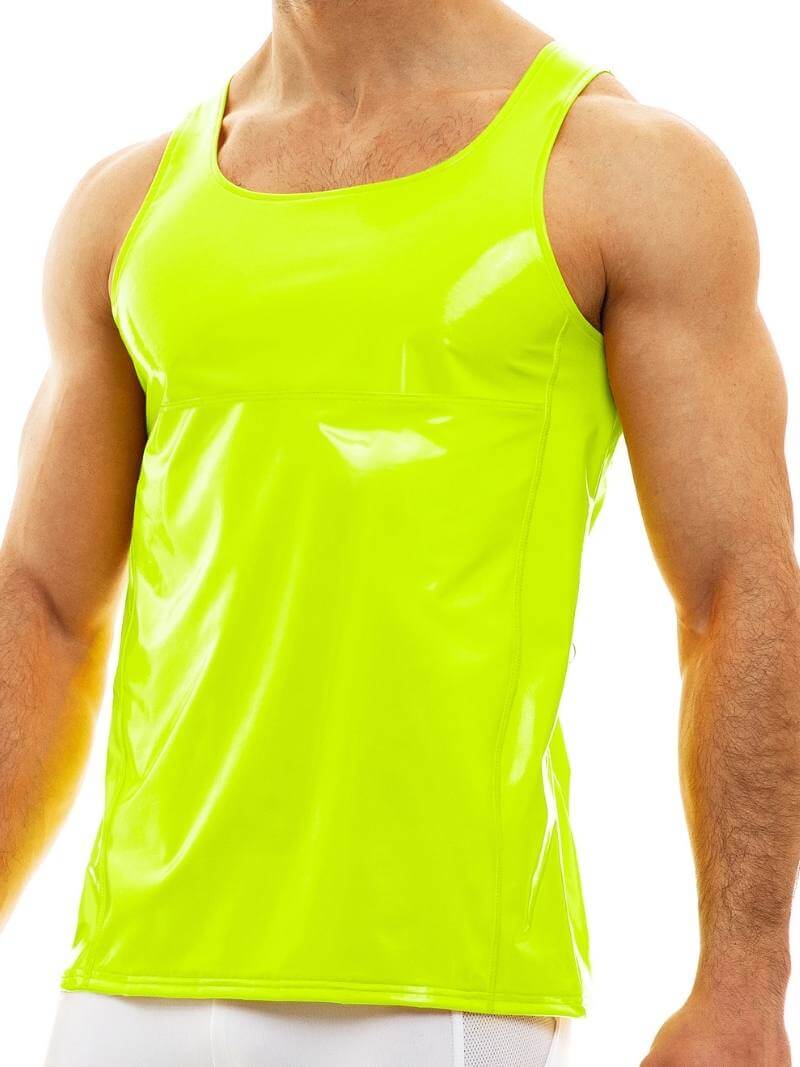 MODUS VIVENDI Vinyl Vest: Shiny PVC Look - Image 11