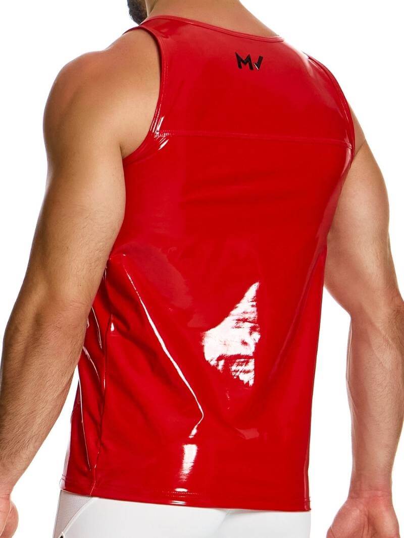 MODUS VIVENDI Vinyl Vest: Shiny PVC Look - Image 4