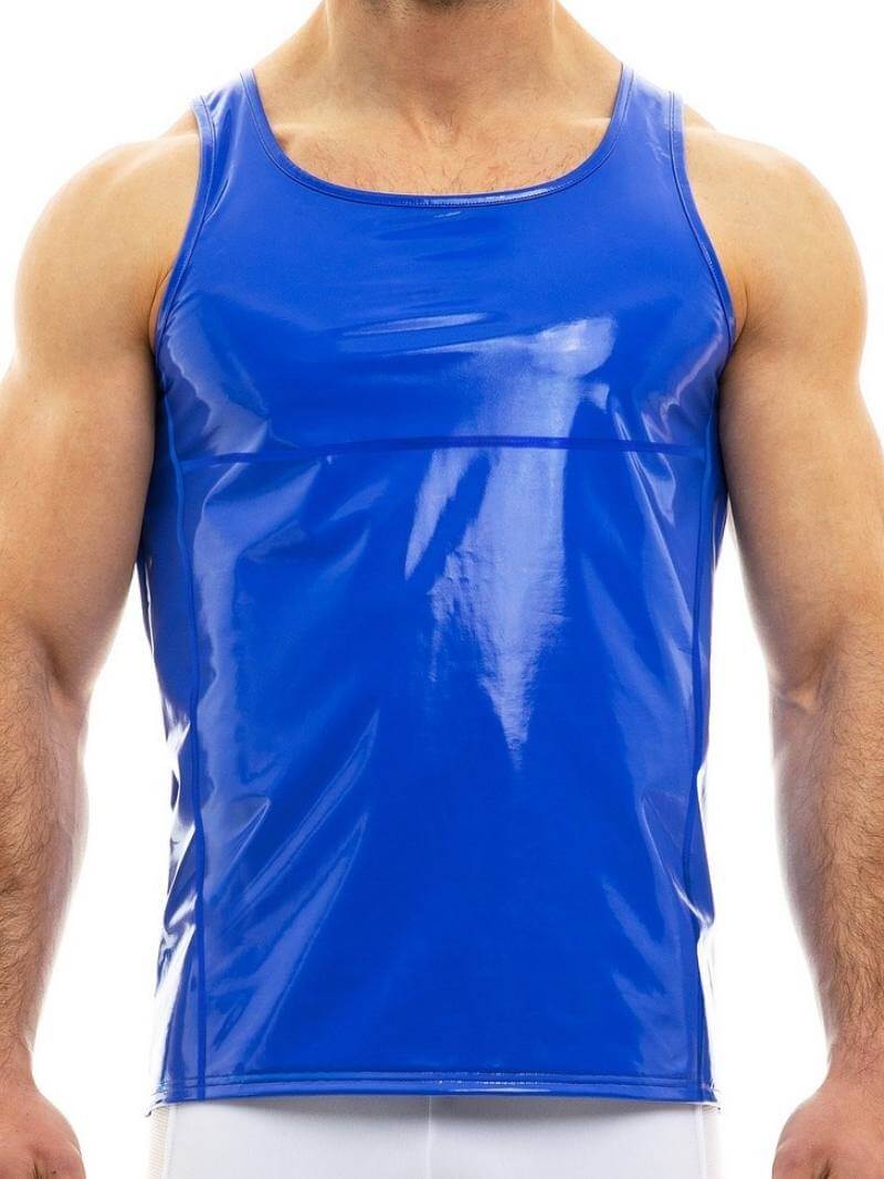 MODUS VIVENDI Vinyl Vest: Shiny PVC Look - Image 5