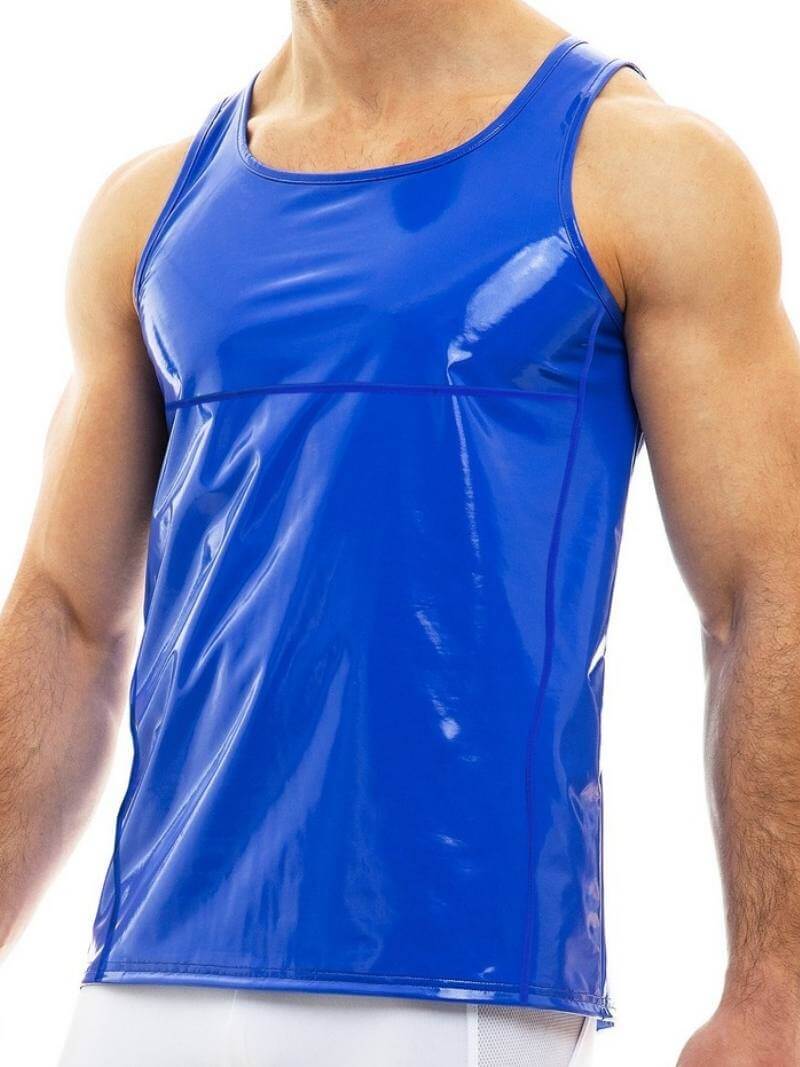 MODUS VIVENDI Vinyl Vest: Shiny PVC Look - Image 6