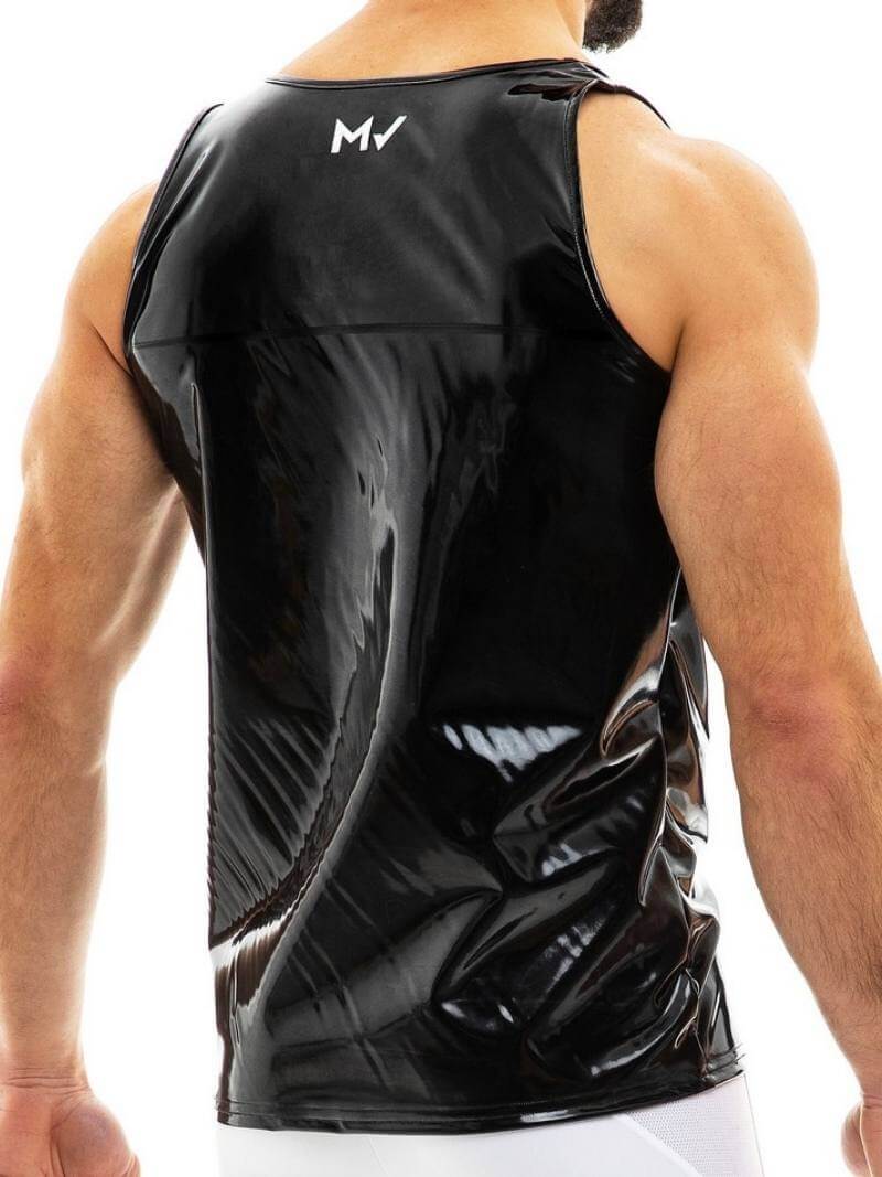 MODUS VIVENDI Vinyl Vest: Shiny PVC Look - Image 9