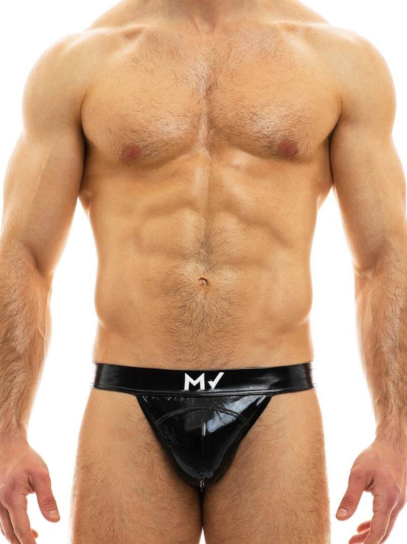 MODUS VIVENDI PVC Vinyl Tanga Brief - Image 3