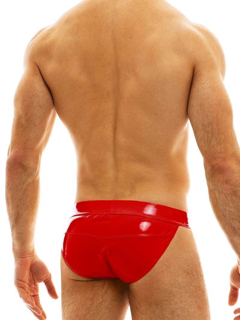 MODUS VIVENDI PVC Vinyl Tanga Brief - Image 9