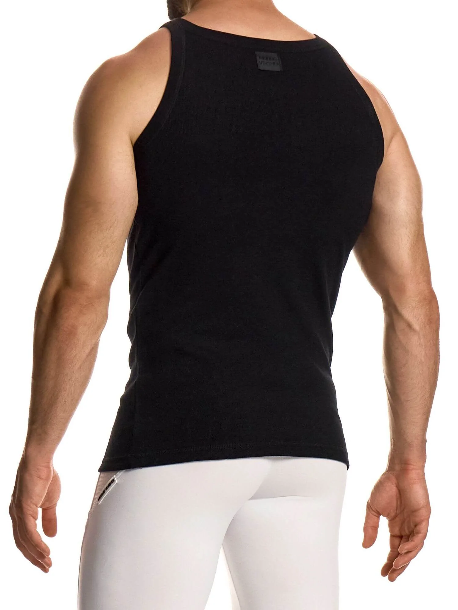 MODUS VIVENDI Organic Ribbed Cotton Tank Top – Comfort Fit - Image 4