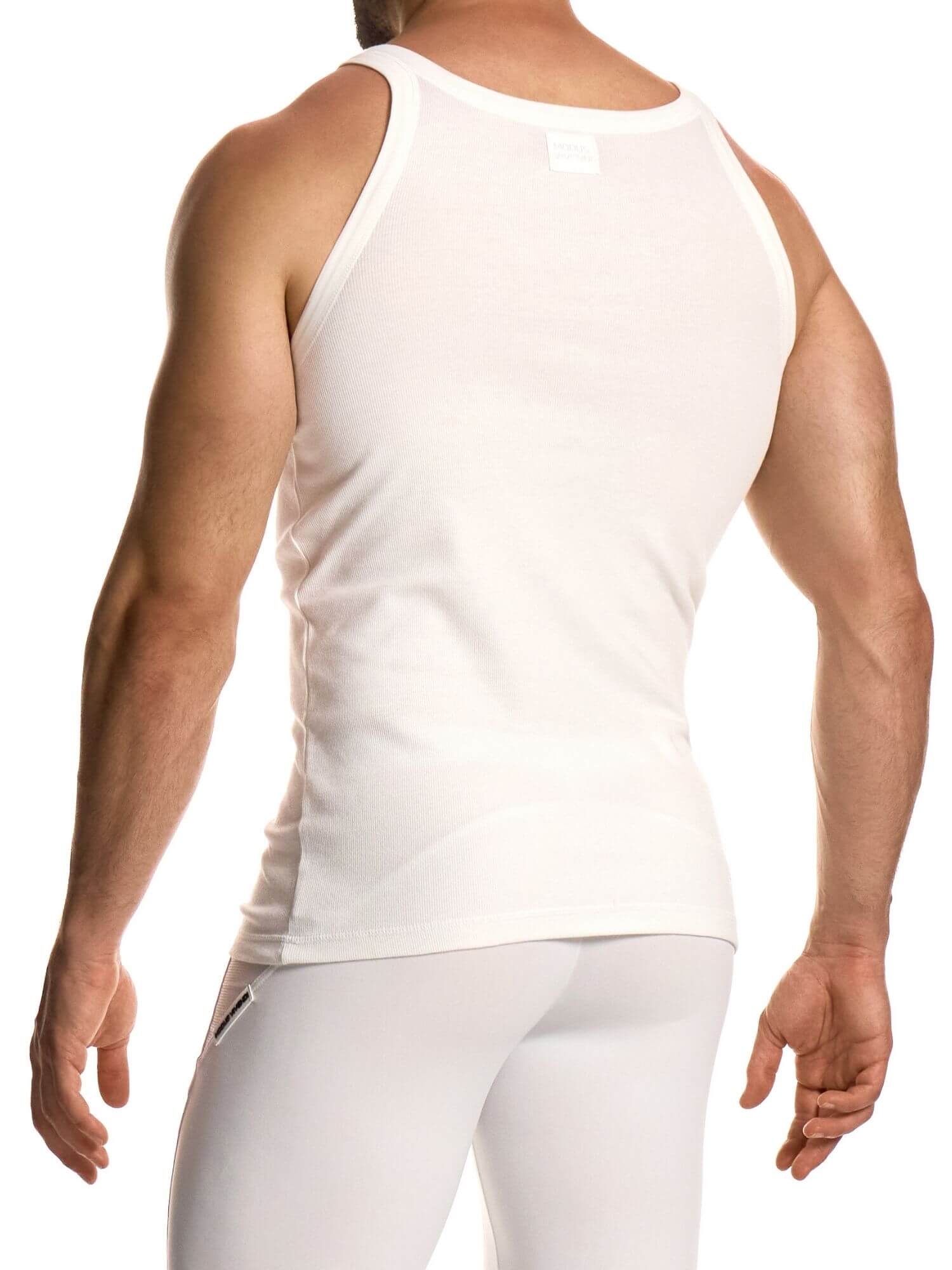 MODUS VIVENDI Organic Ribbed Cotton Tank Top – Comfort Fit - Image 6