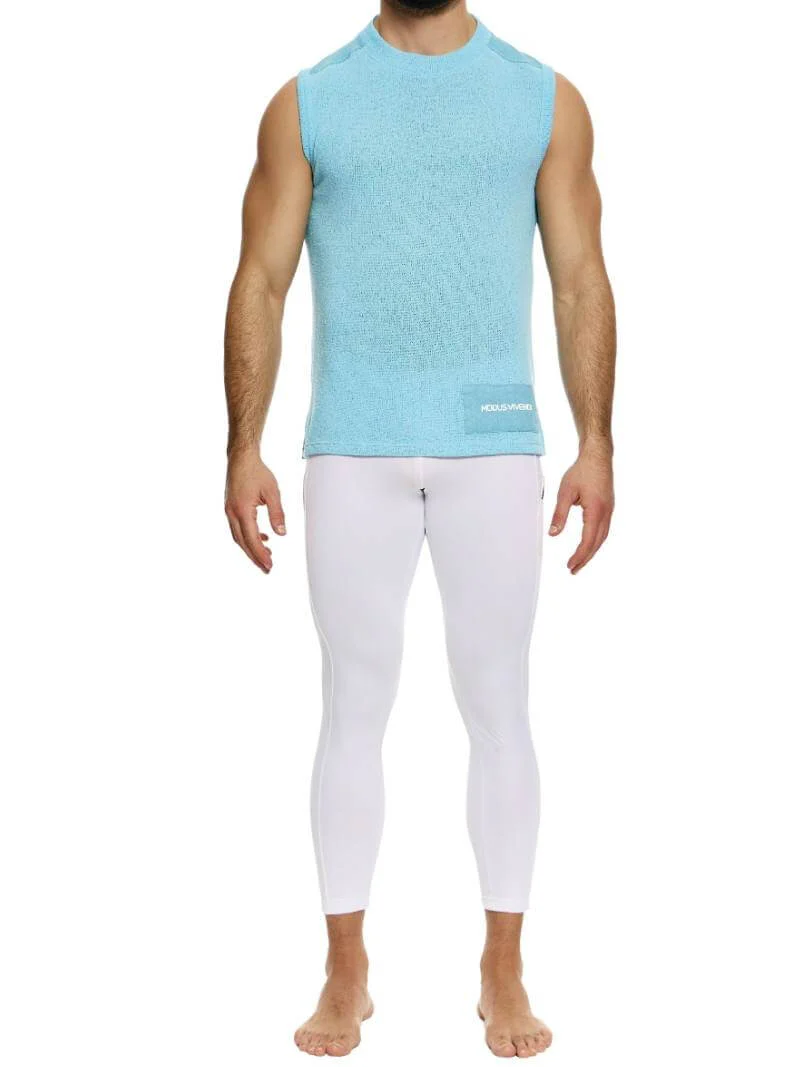 MODUS VIVENDI Plain Knit Turtle Neck Vest - Image 5