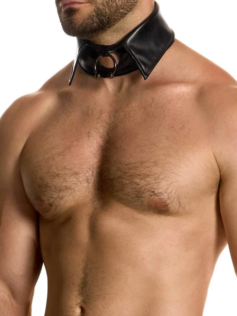 MODUS VIVENDI Prince Albert Leather Choker Collar - Image 2