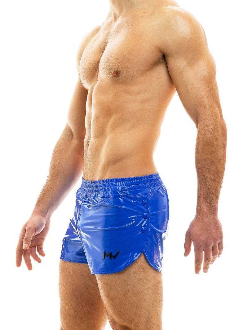 MODUS VIVENDI PVC Vinyl Short with Buttoned Side - Image 3