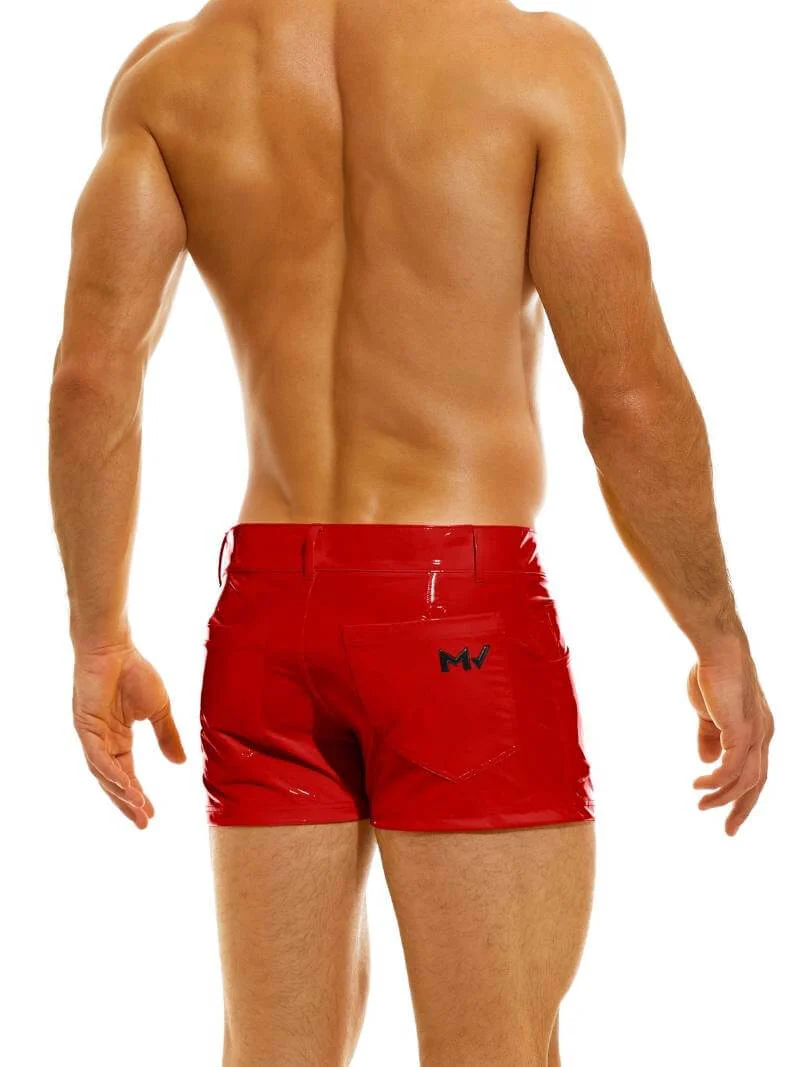MODUS VIVENDI PVC Vinyl 5 Pocket Short - Image 3
