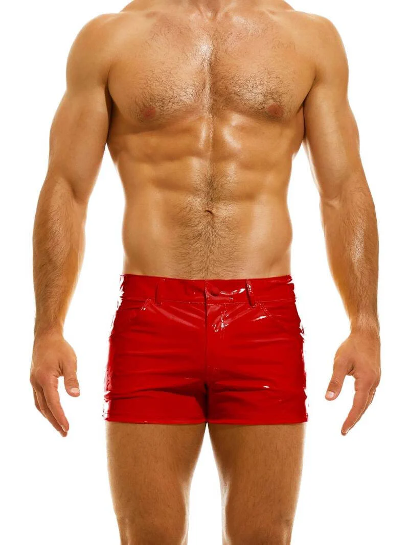 MODUS VIVENDI PVC Vinyl 5 Pocket Short - Image 4