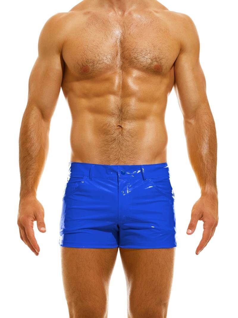MODUS VIVENDI PVC Vinyl 5 Pocket Short - Image 5