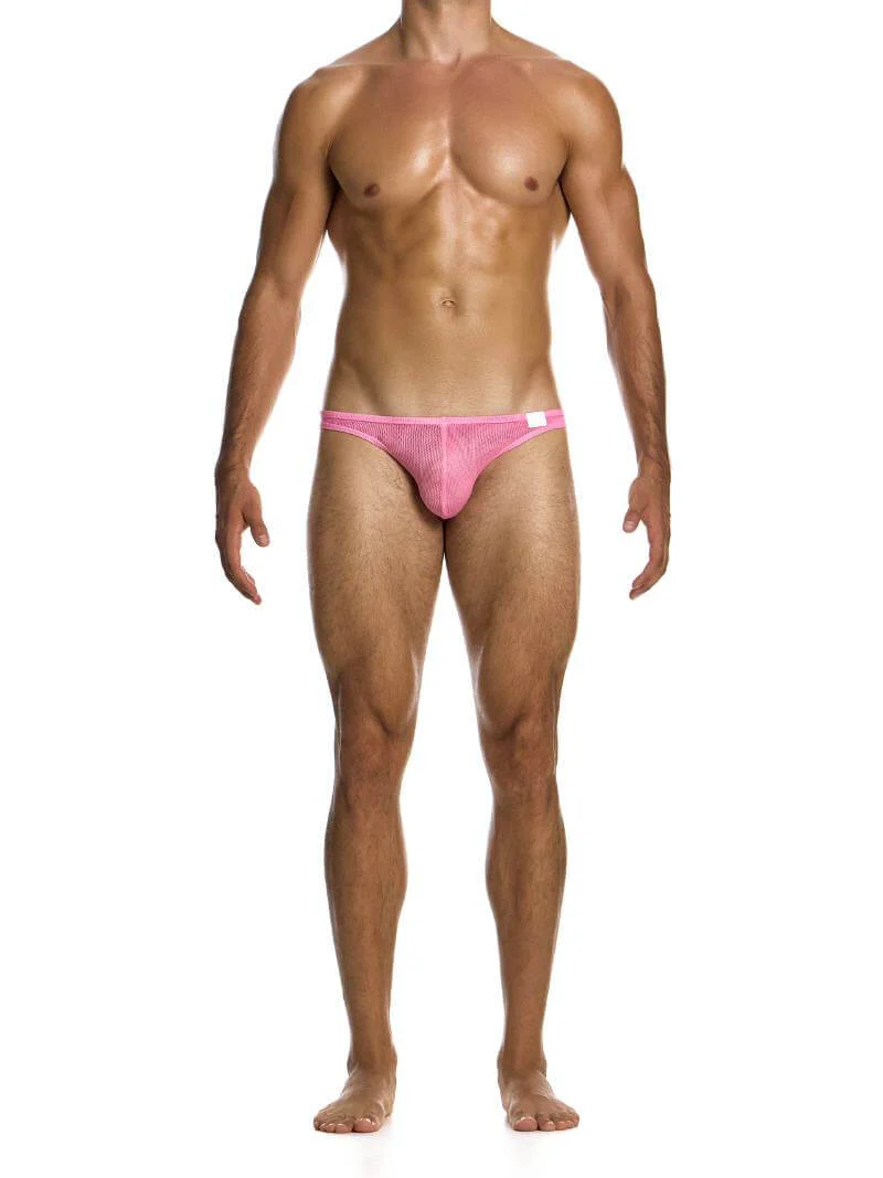 MODUS VIVENDI Retro Micro Net Cotton Low Cut Bikini - Image 4