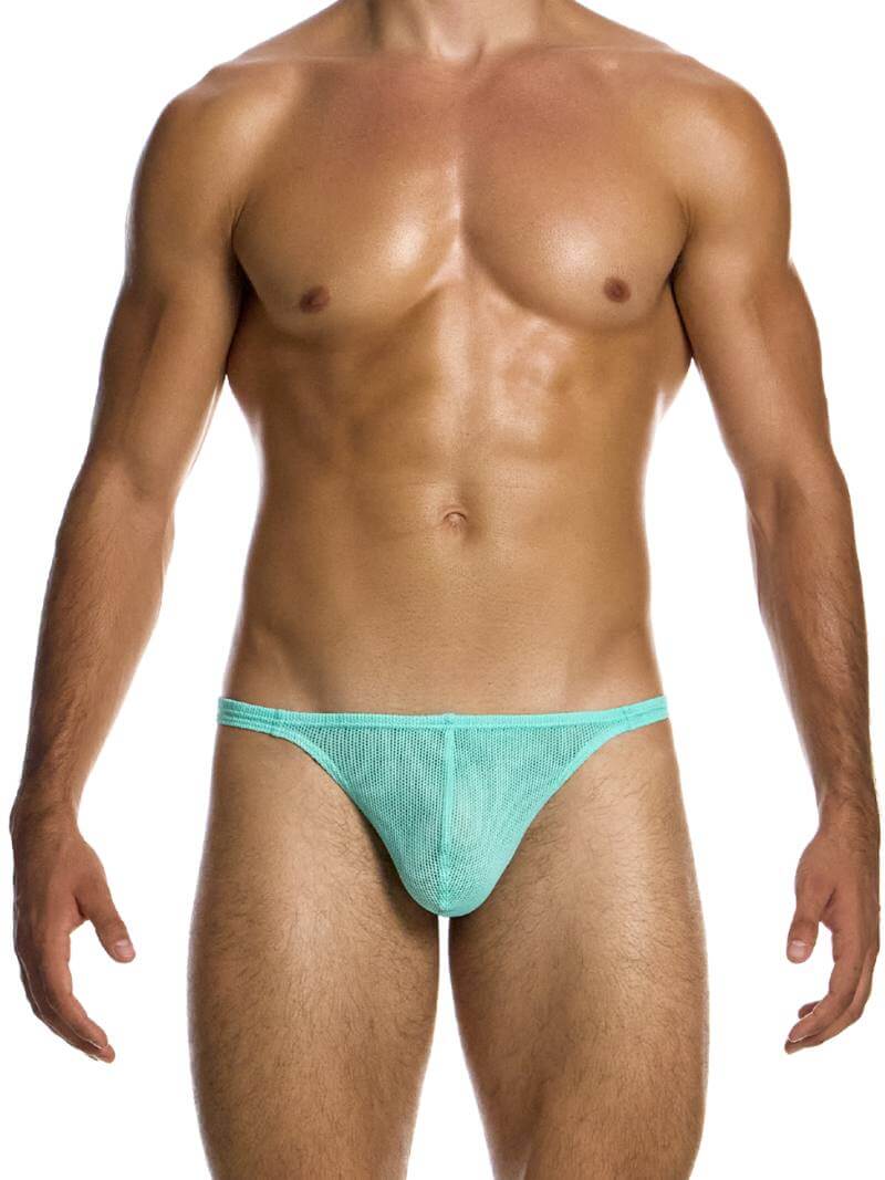 MODUS VIVENDI Retro Micro Net Cotton Thong String