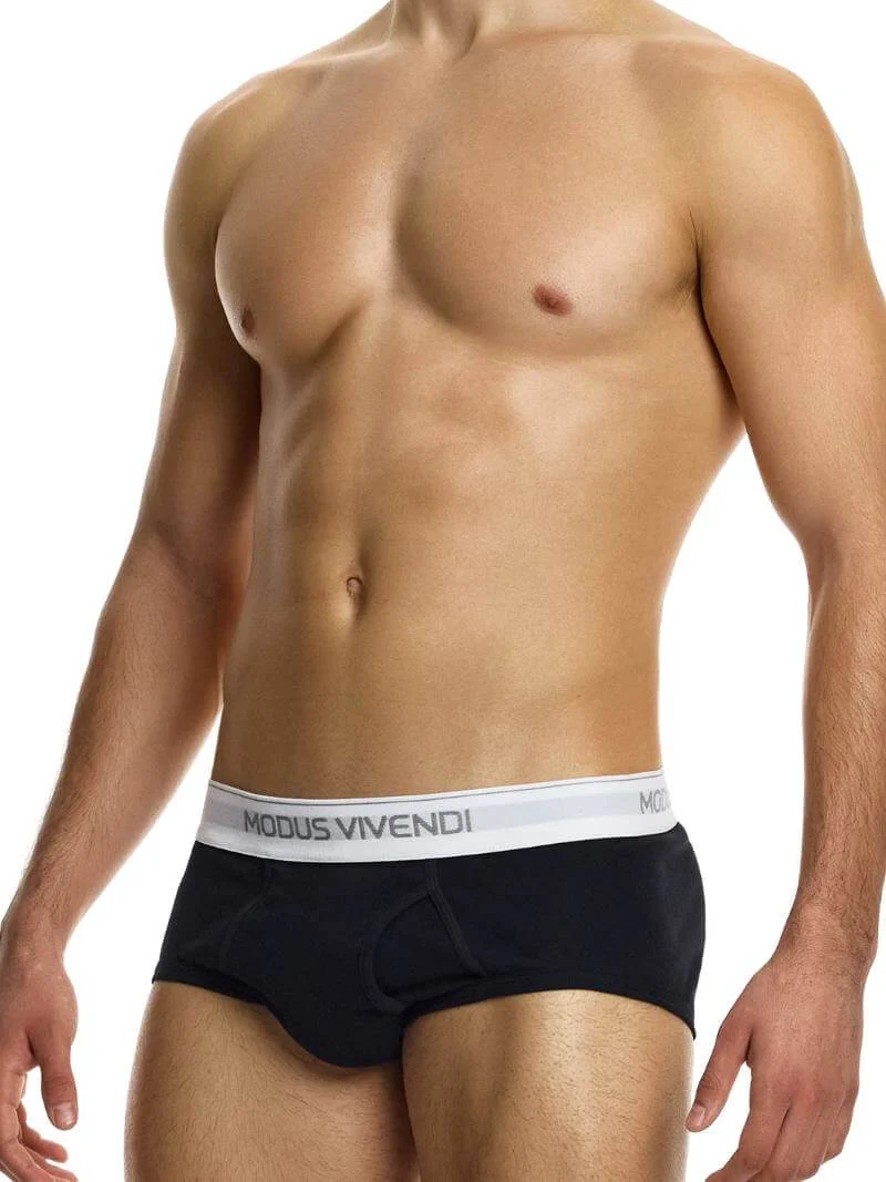 MODUS VIVENDI Staple Eco-Cotton Fly Brief - Image 4