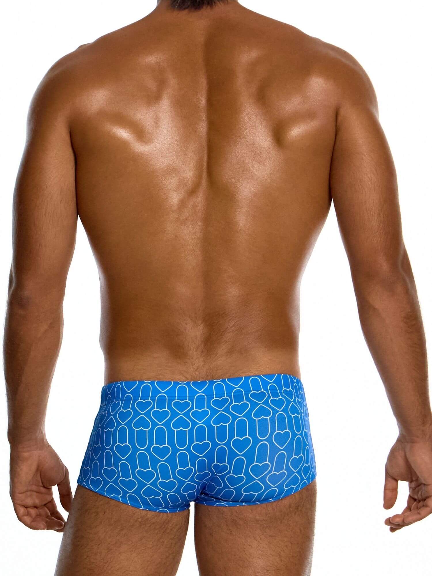 MODUS VIVENDI X Heart Brazil Cut Swim Trunk - Image 3
