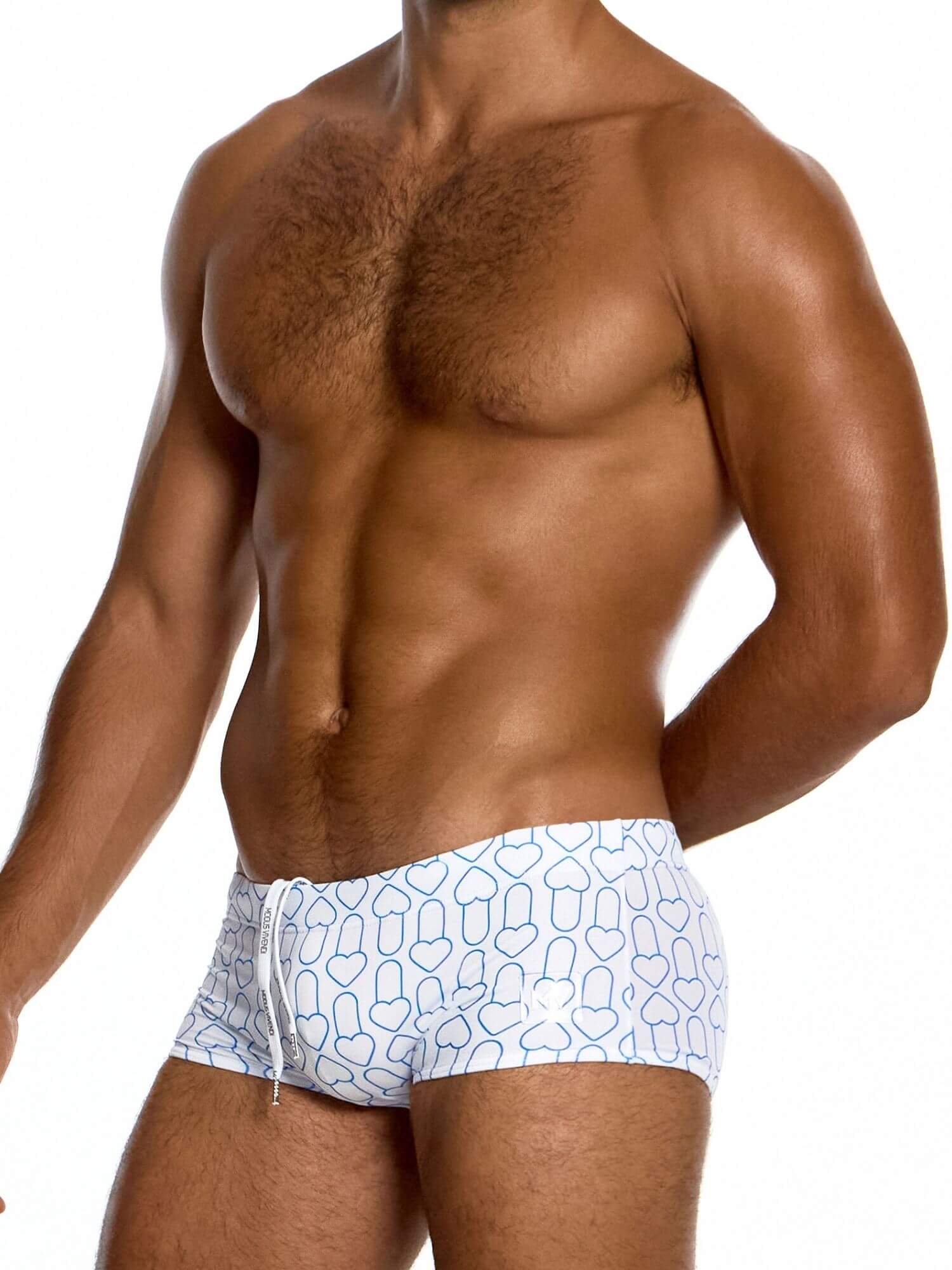 MODUS VIVENDI X Heart Brazil Cut Swim Trunk - Image 4