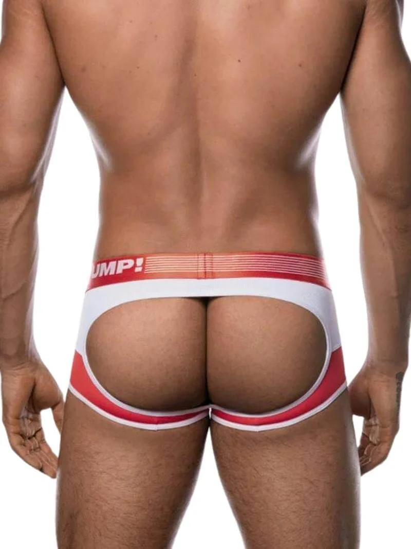 PUMP Underwear Access Backless Trunk, Red - Image 3