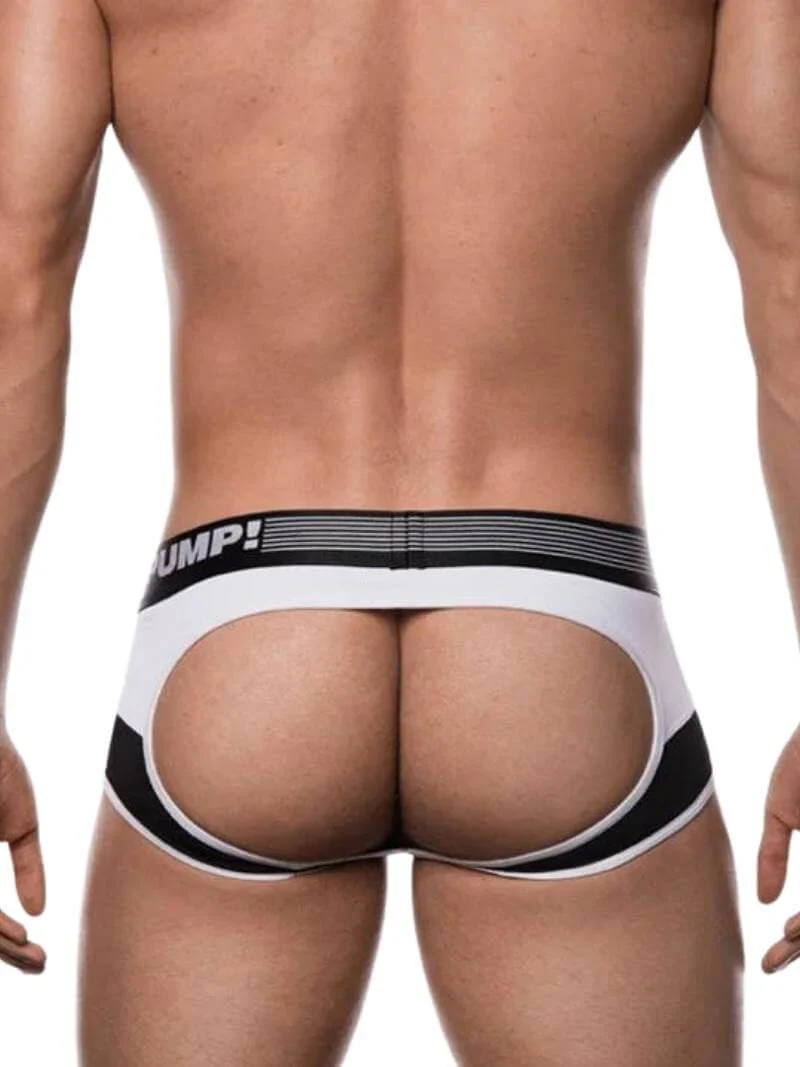 PUMP Underwear Access Open Back Trunk, Black - Image 3