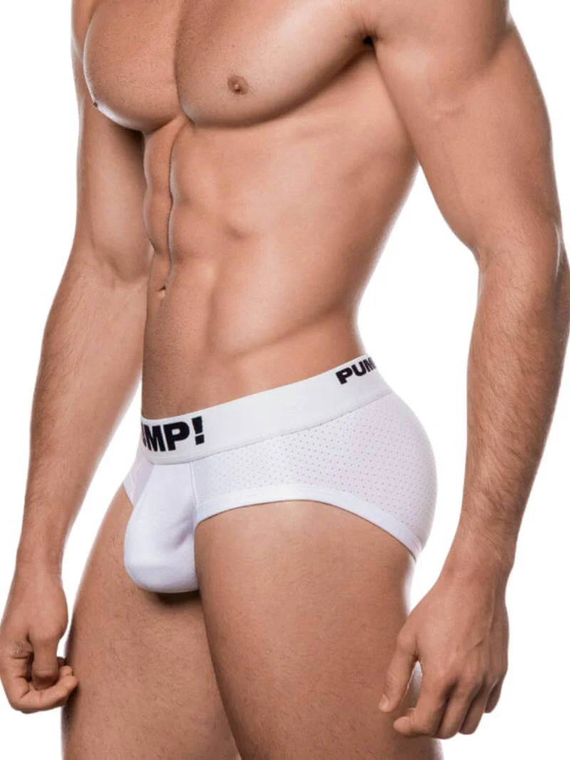 PUMP! Classic White Brief - Image 2