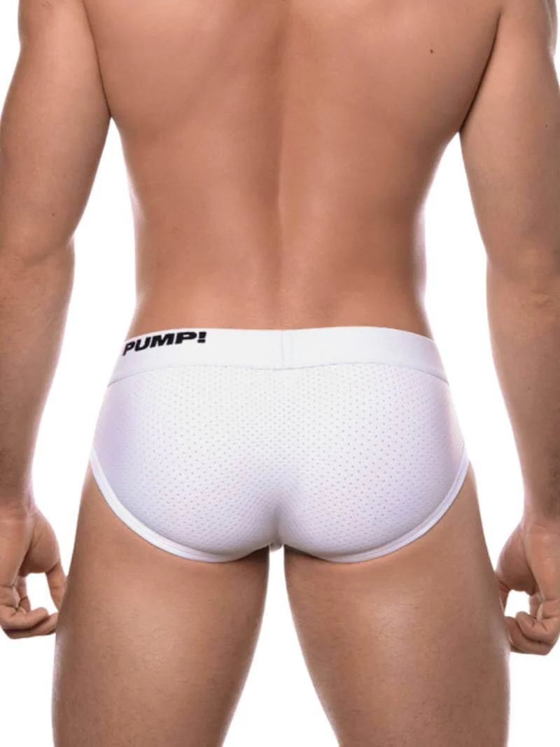 PUMP! Classic White Brief - Image 3