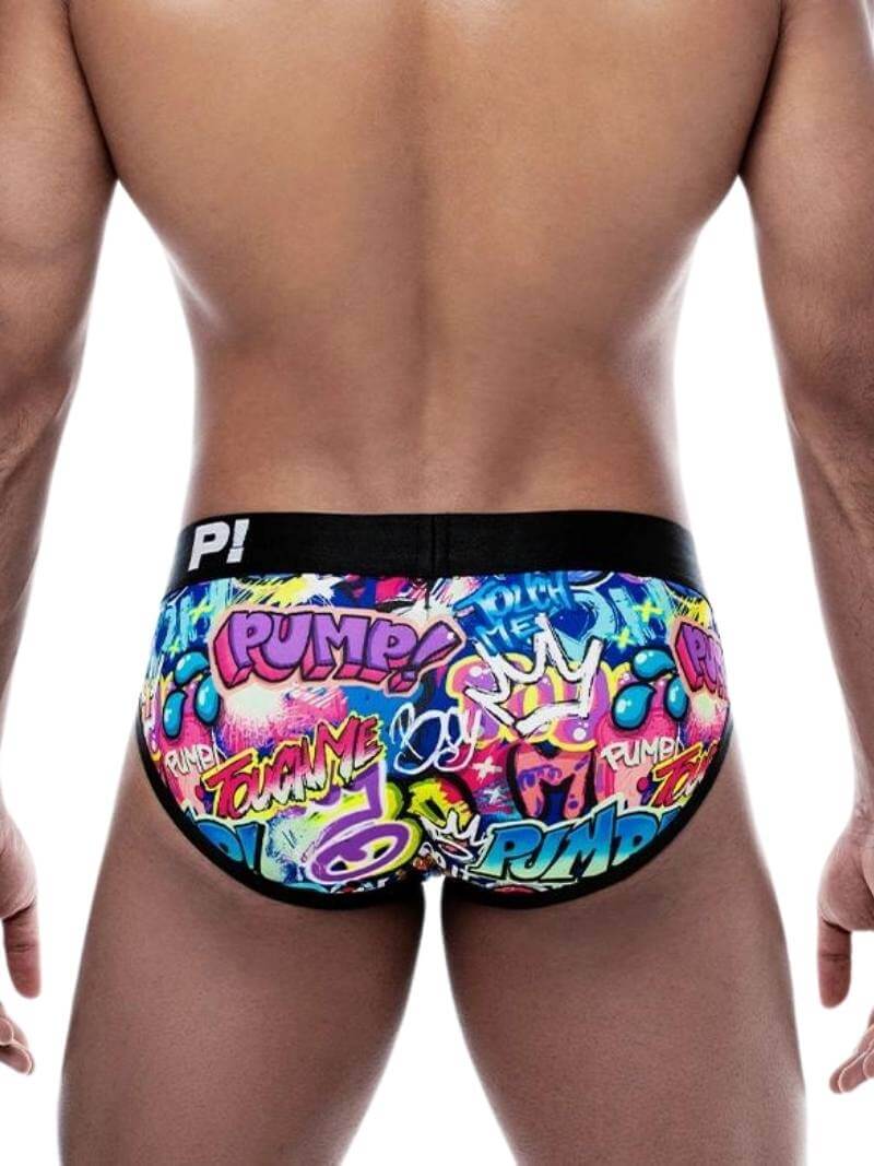 PUMP Underwear Graffiti Brief - Image 3