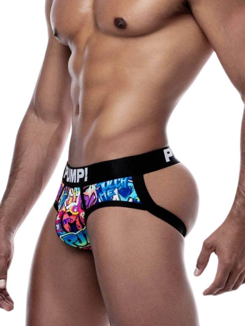 PUMP Underwear Graffiti Full Front Jockstrap - Image 2