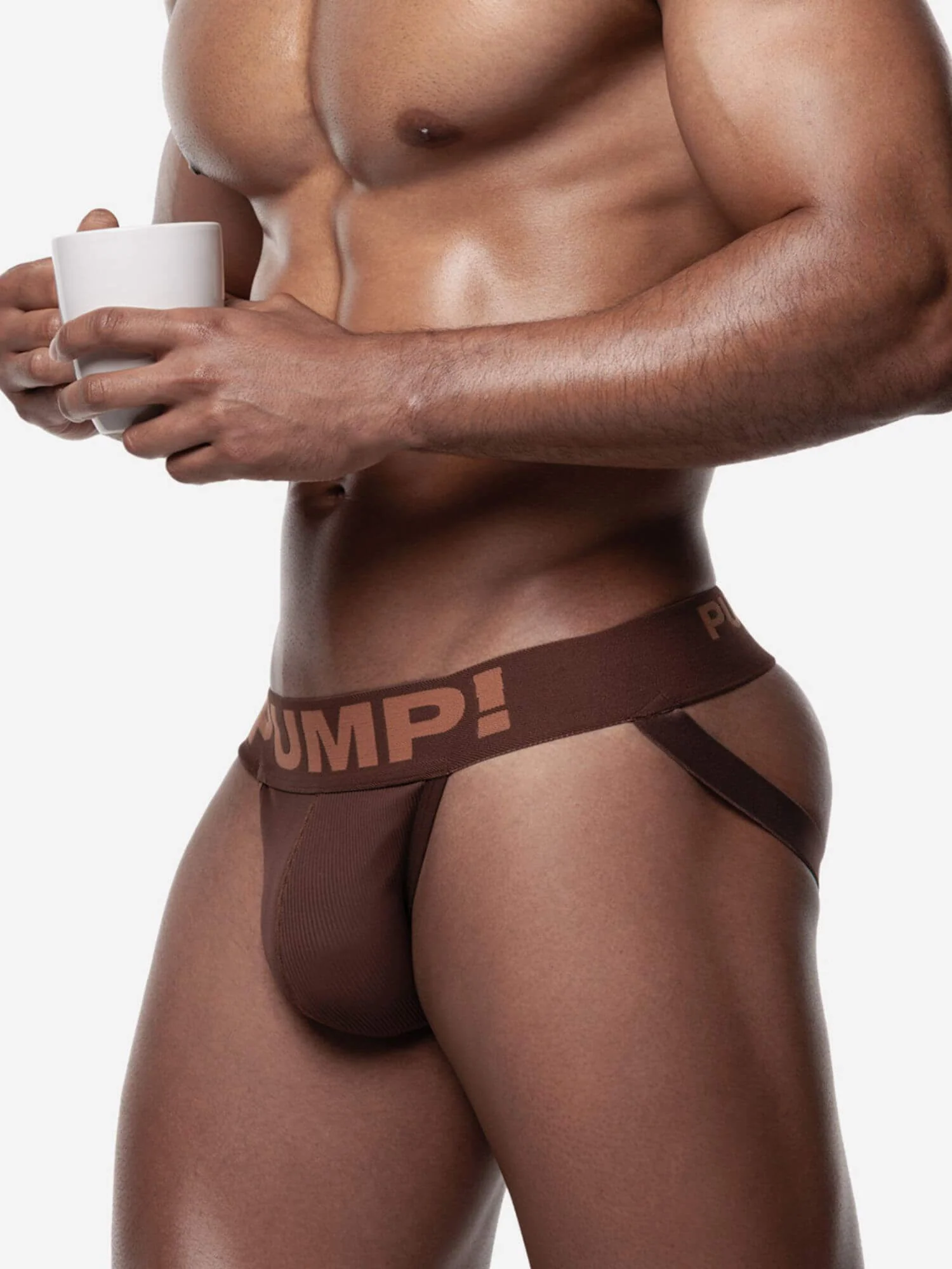 PUMP! Espresso Jockstrap - Image 2