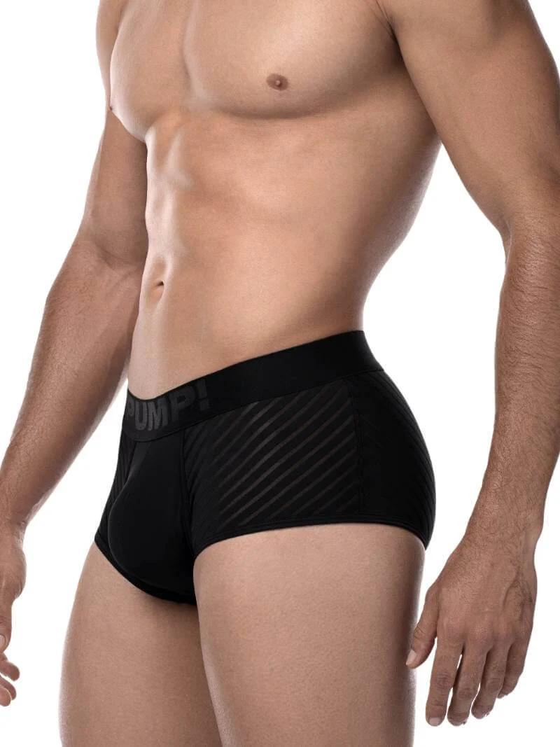 PUMP! Whisper Boxer with Sheer Stripes - Image 6