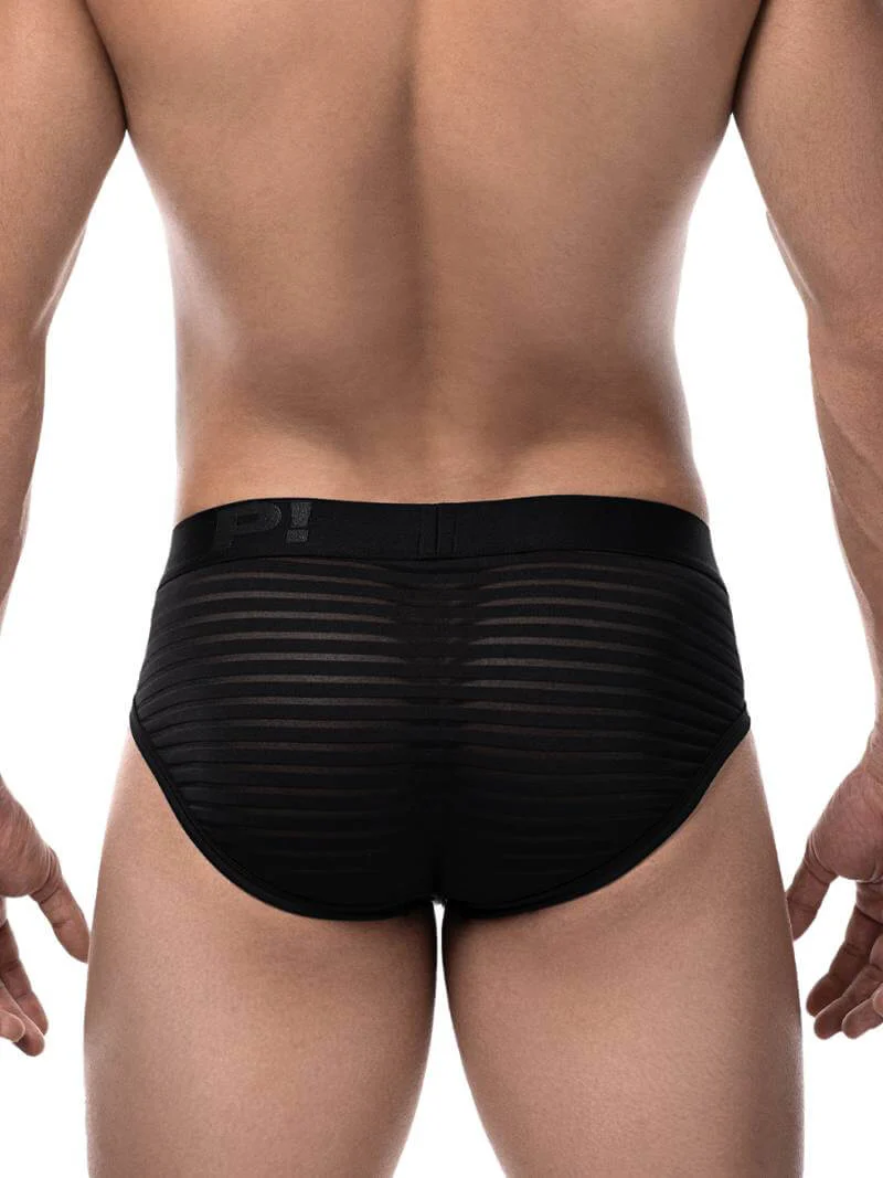 PUMP! Whisper Brief with Sheer Stripes - Image 7